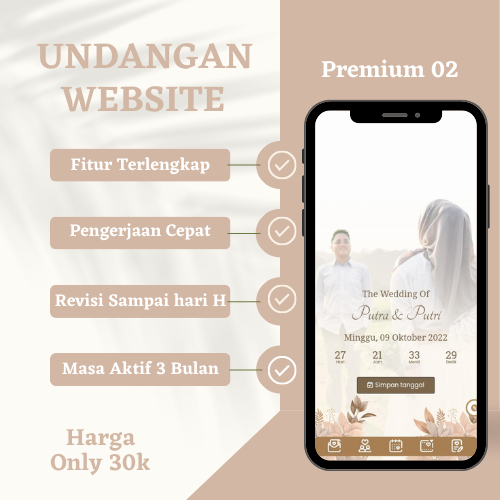 

Undangan Digital Website Undangan Pernikahan Online Undangan Web Murah Premium 02