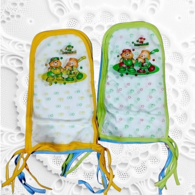 12Pcs Popok Kain Bayi Popok Bayi Popok Tali Murah Motif Lucu ( 1 Lusin )