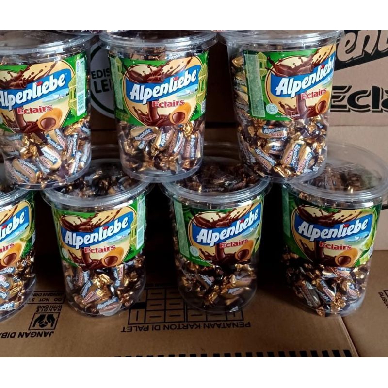 

Alpenliebe eclairs jar isi 100psc