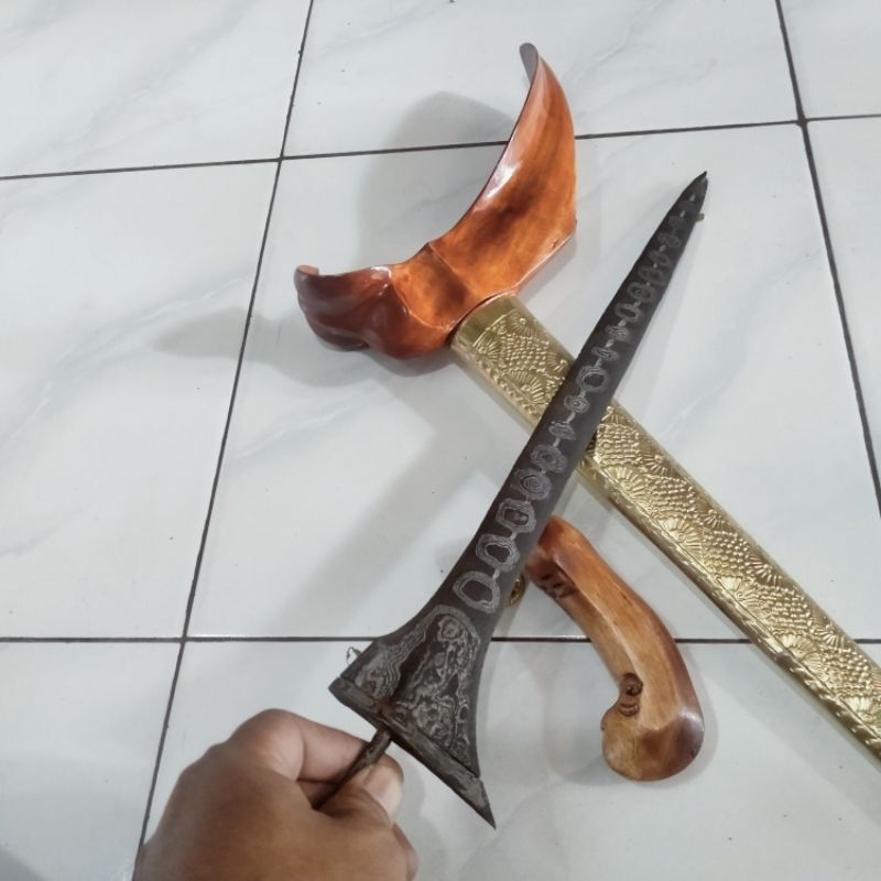 Keris Tilam Upih Pamor Melati Rinonce
