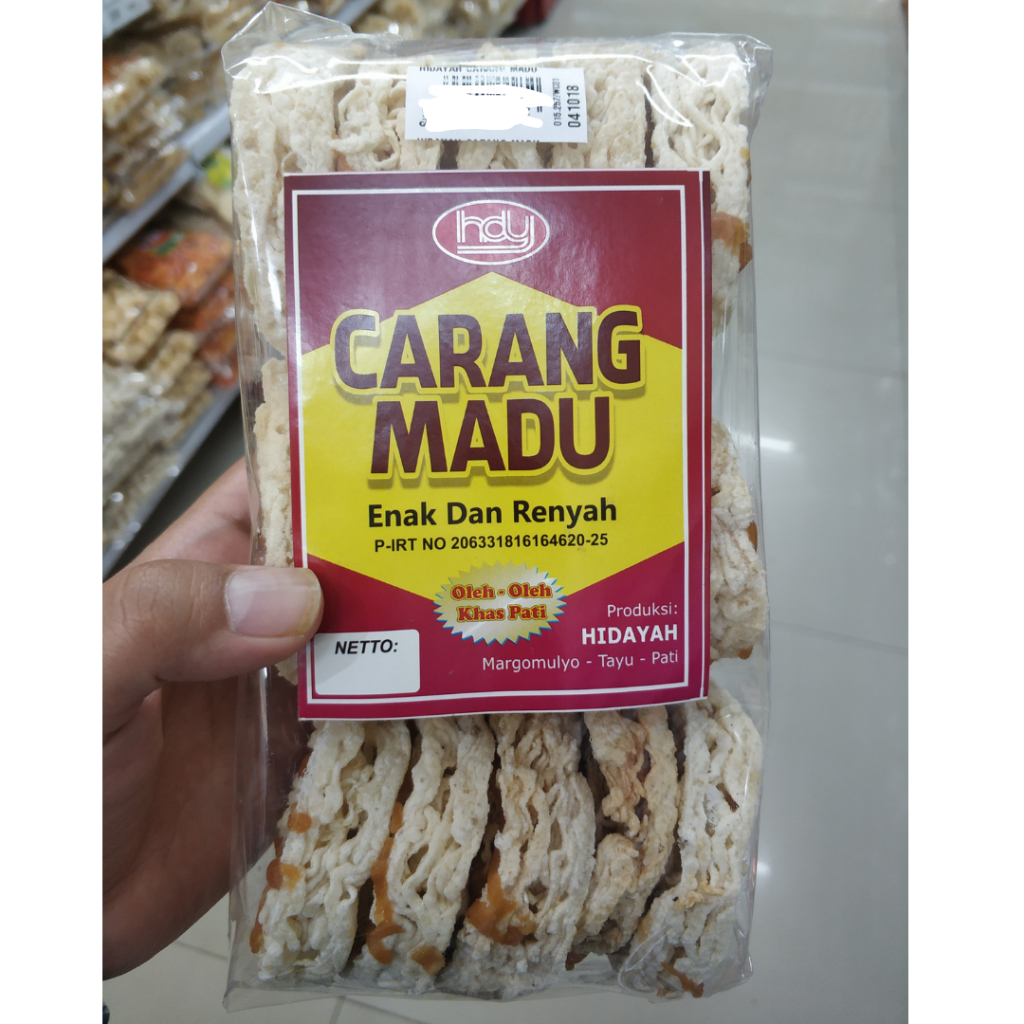 

Carang Madu Khas Pati Isi 15 pcs