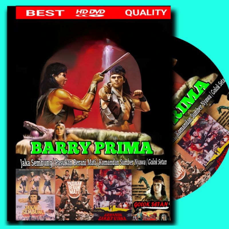 KASET FILM BARRY PRIMA KUALITAS JERNIH - KASET KOLEKSI FILM BARRY PRIMA - KASET FILM INDONESIA JADUL