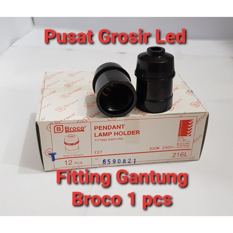 Fitting Gantung Broco- fiting Gantung Hitam Broco