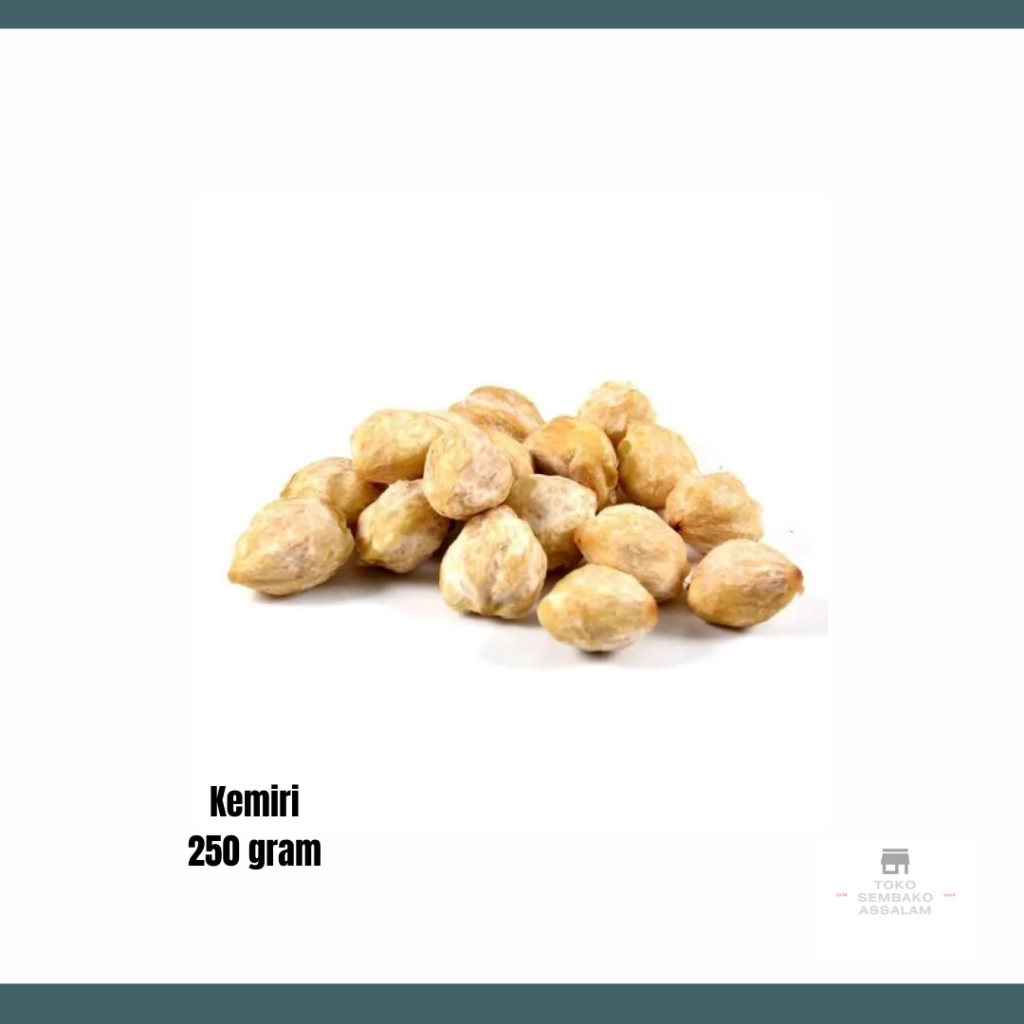 

Kemiri 250 gram / kemiri ukuran 250 gr / kemiri