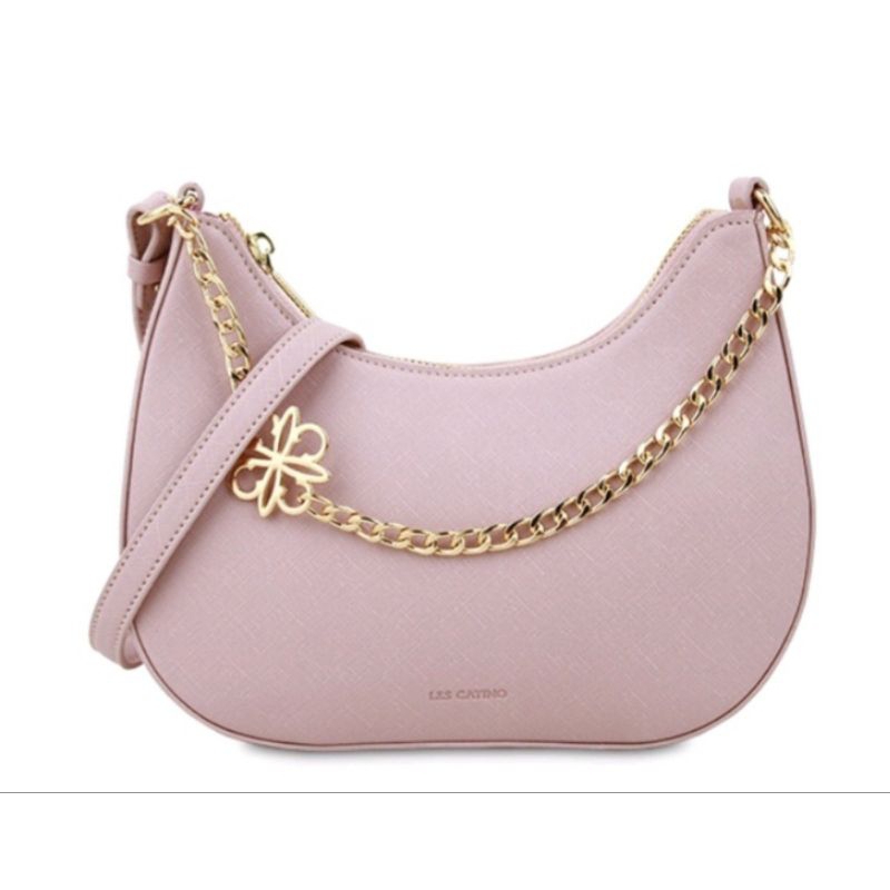 Leony crossbody less catino rose dust