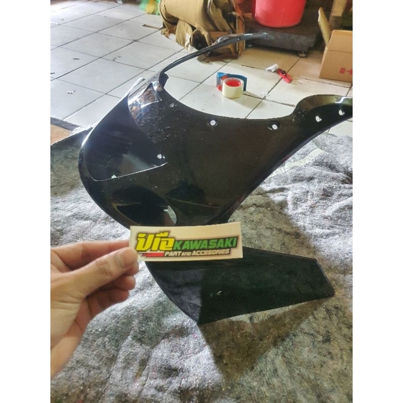 BATOK FAIRING NINJA RR OLD FERING HITAM FAIRING NINJA RR OLD ORIGINAL