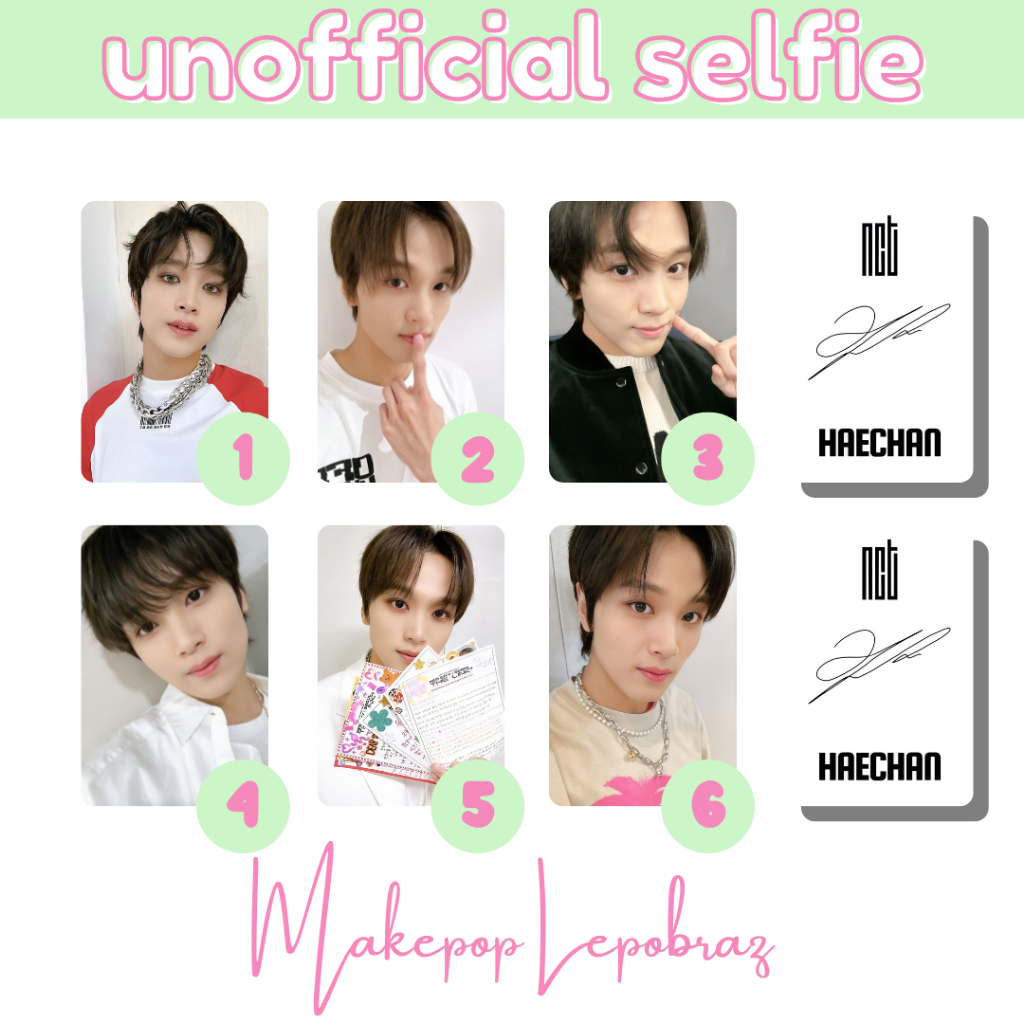 [PART 4A] [MIN. 3 PC] NCT WAYV UNOFFICIAL SELFIE - BOYFRIENDABLE HAECHAN JUNGWOO JAEHYUN JOHNNY WINWIN