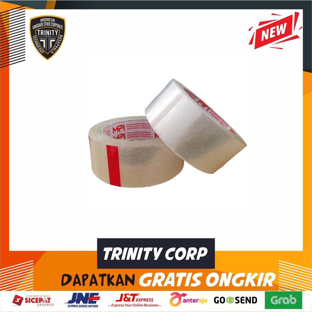 

Lakban Bening 48 mm Random Per Pcs