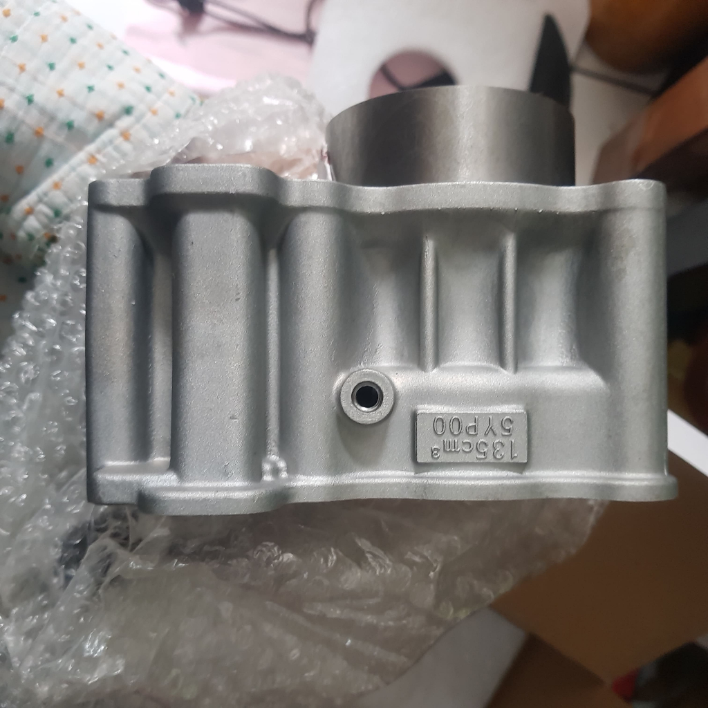 CYLINDER BLOK BLOCK SILINDER DAN PISTON SEHER SEKER KIT SET PLUS PAKING GASKET PERPAK JUPITER MX OLD LAMA NEW VIXION OLD LAMA OVI NVL UK 62MM 62 MM MG RACING ORI ORIGINAL ASLI MEDA IN TAIWAN