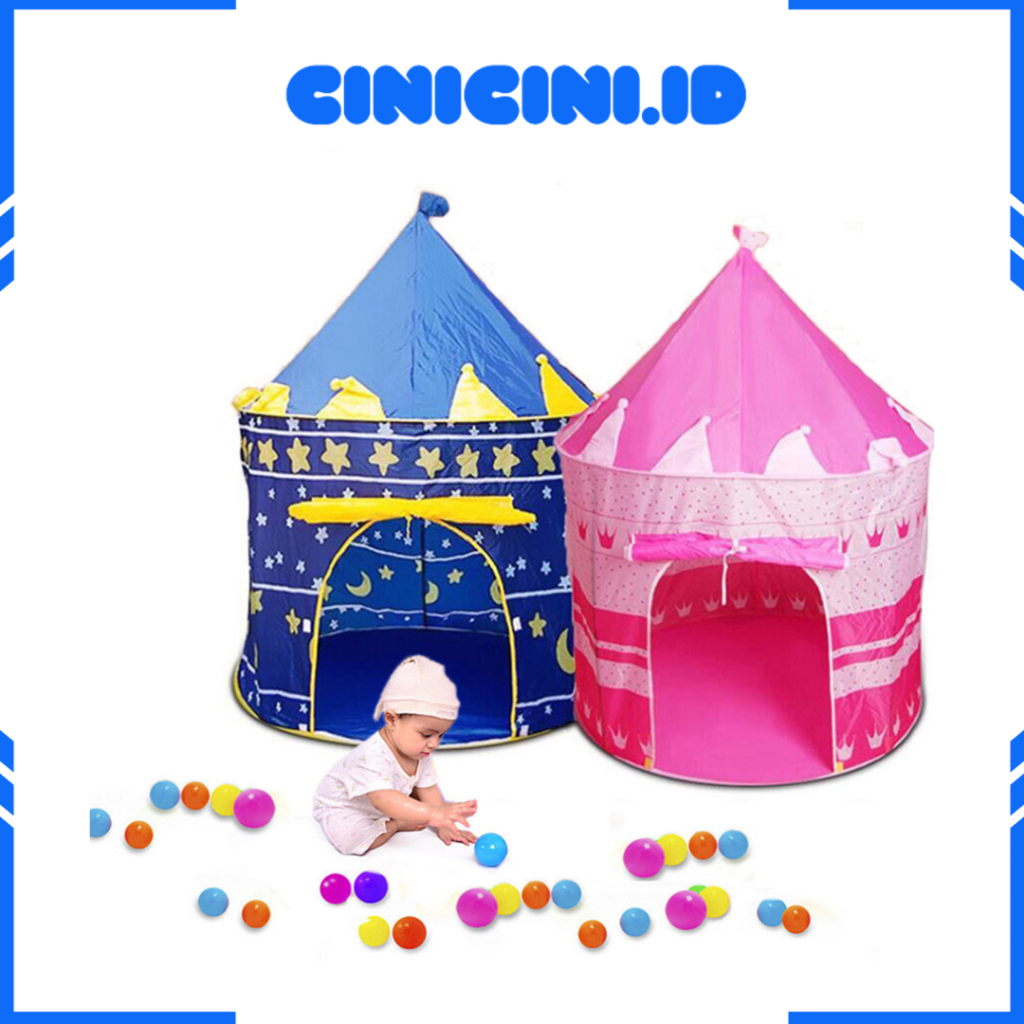 [ Cinicini ] Tenda RS22 Tenda Kerucut Tenda Mainan Anak Portable CINICINI