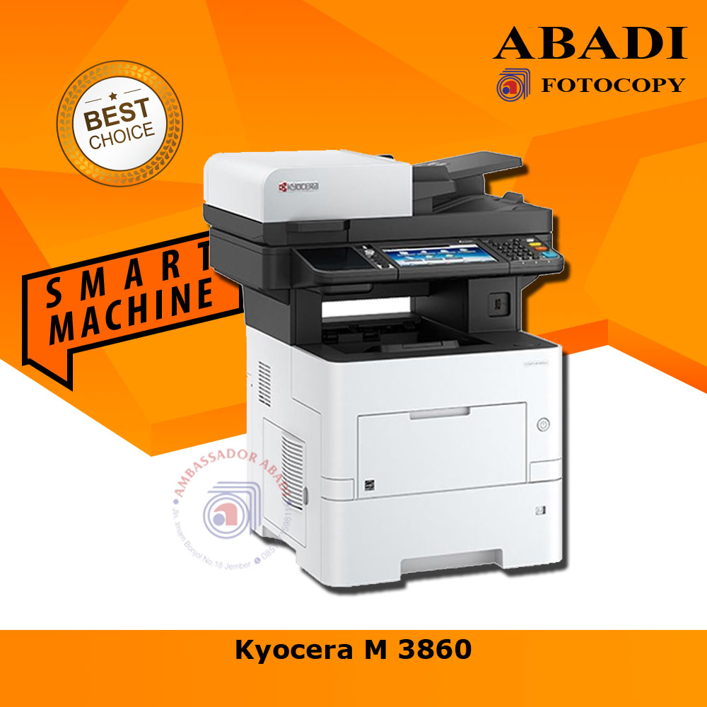 Mesin Fotocopy Kyocera Ecosys M 3860 Idn