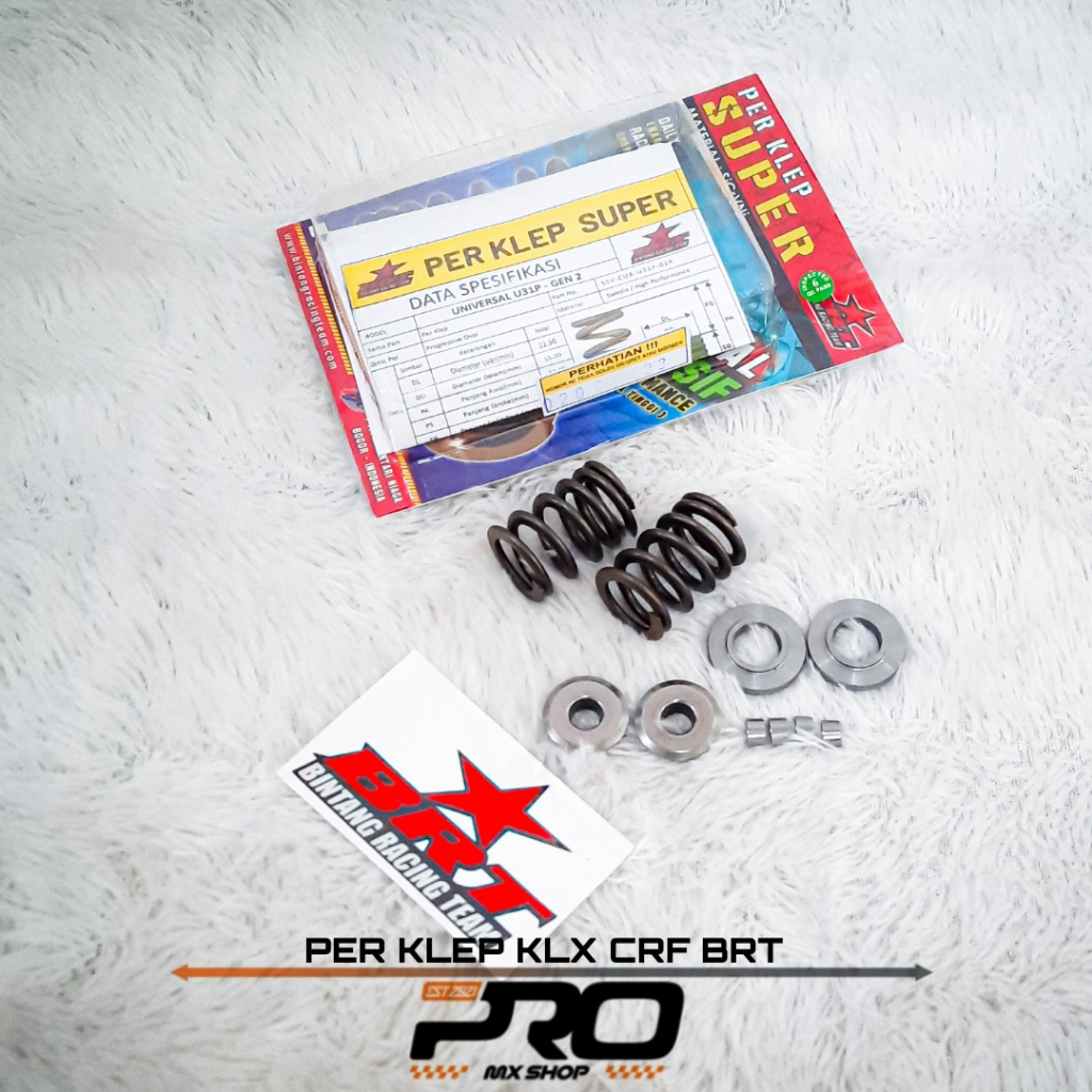 PER KLEP KLX150 BRT PER BANTALAN KLEP RACING HONDA CRF 150L SERIES