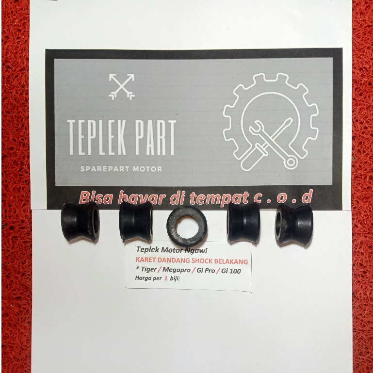1pcs/Karet Shock Belakang Tiger Megapro Gl Gl 100 Verza/Karet Skok Belakang Tiger Megapro Gl/Karet D