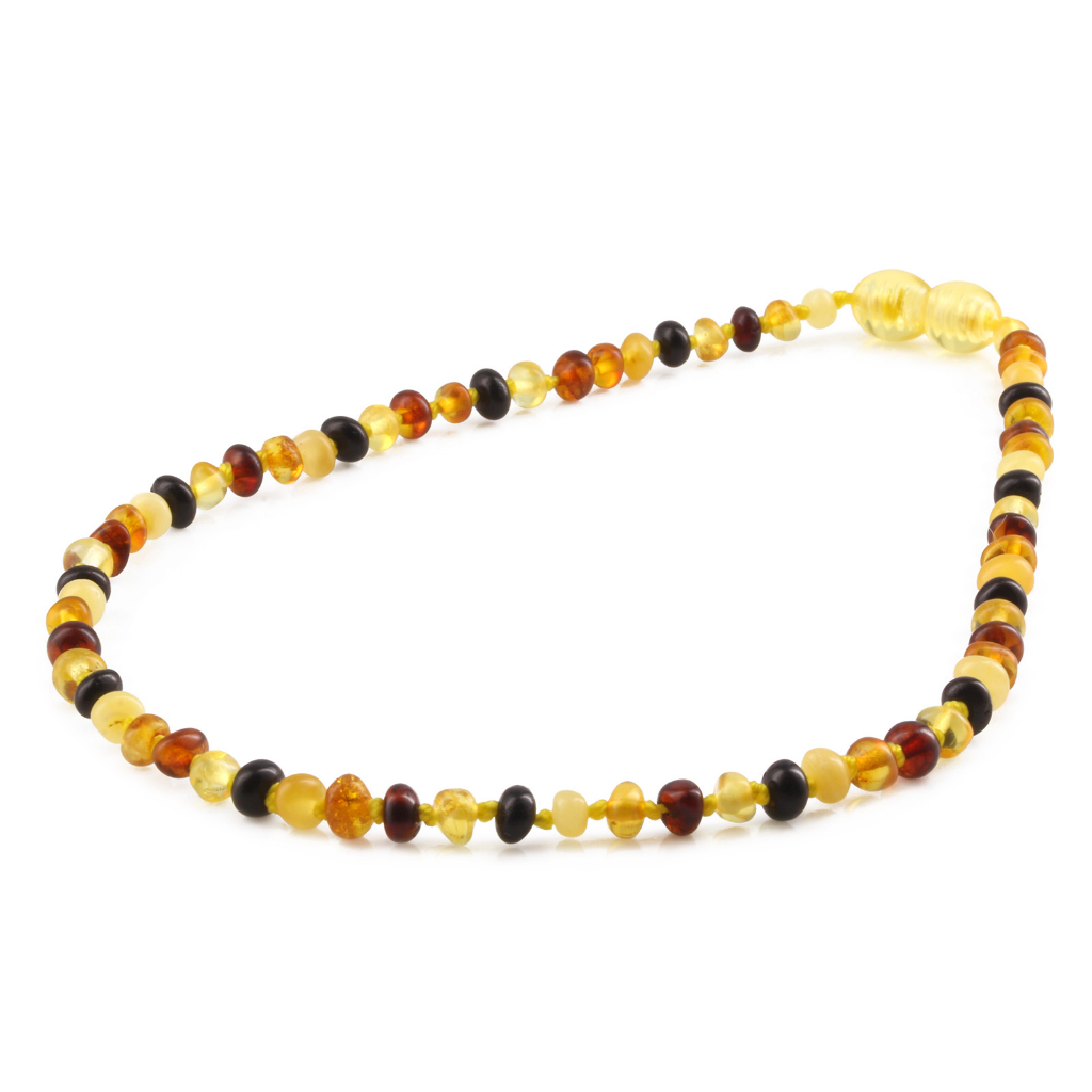 Kalung &amp; Gelang Bayi Amber. Full amber. XB43M1