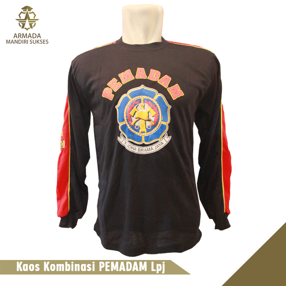 Kaos Latih Kombinasi Pemadam Panjang - Kaos Sablon