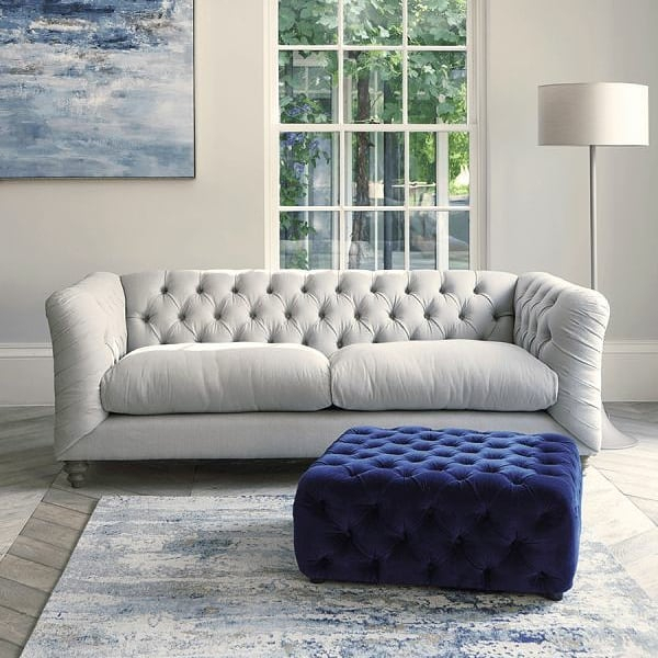 Set Sofa Santai Desain Mewah Dan Elegan |  Bahan Kayu Jati | Kursi Tamu Scandinavian