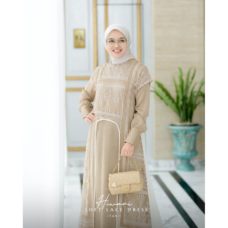 Hiwari Soft Lace Dress(Inner dan Outer)Original by shArarea
