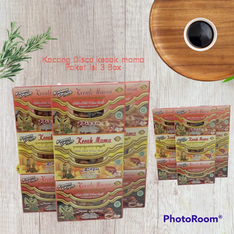 KACANG DISCO  KECAK MAMA PAKET 3 BOX @100Gram