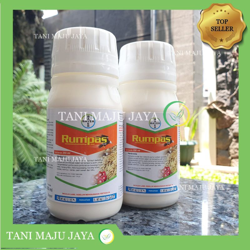 Herbisida Rumpas 120EW 250 ml Pembasmi Gulma Rumput Selektif Tanaman Sayur