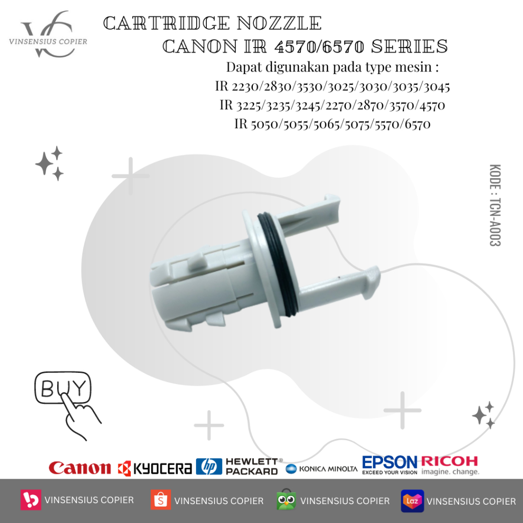 CARTRIDGE NOZZLE CANON IR 4570/6570 SERIES COMPATIBLE