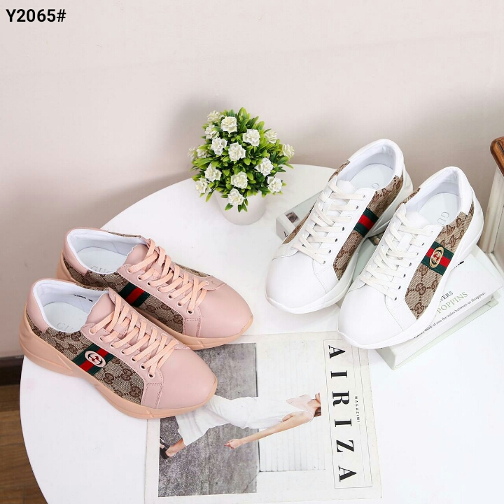 Sepatu Gucci Rhyton Y2065  UIO 94  impor batam reseller murah wedges sport cantik sneakers shoes