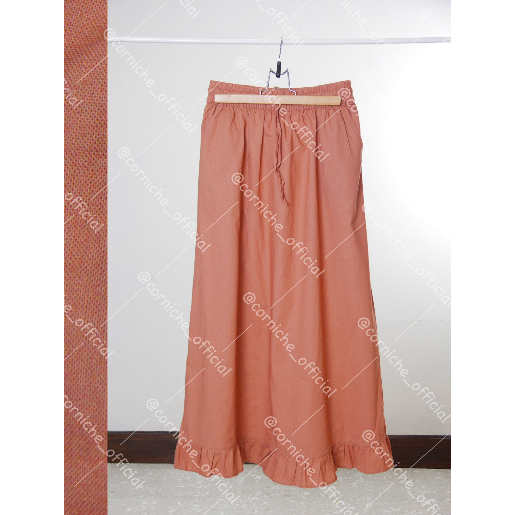 Corniche Wilda Skirt Orange - TH52357