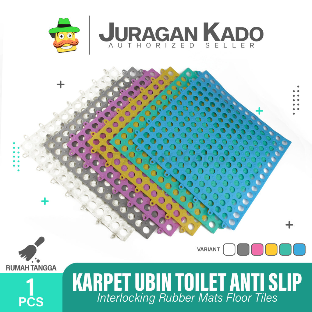 Karpet Kamar Mandi Anti Slip Alas Lantai Keset Kamar Mandi Toilet Karet Anti Licin