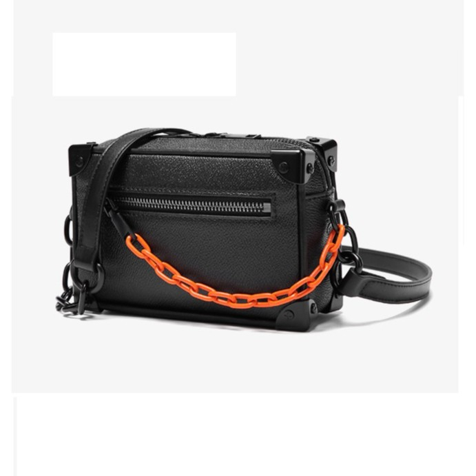 Tas Selempang Pria Kulit Tas Kulit Pria Tas Pria Tas Jalan JOSTIN