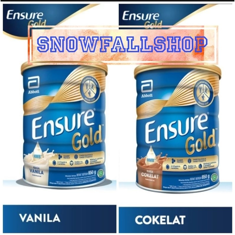

Abbott Ensure Gold Vanila 800 g / Ensure Gold Coklat 800 g
