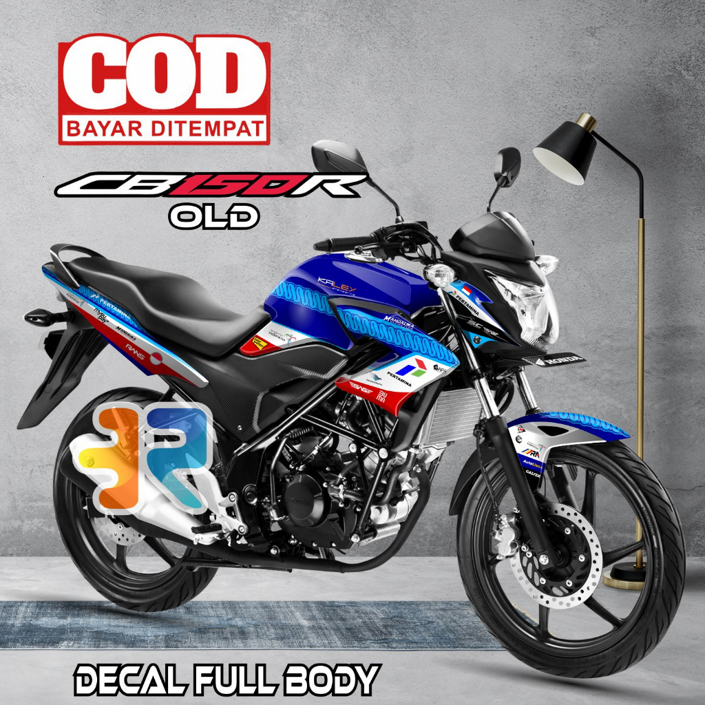 Decal CB 150r Old Stiker Full Body Variasi Desain Mandalika