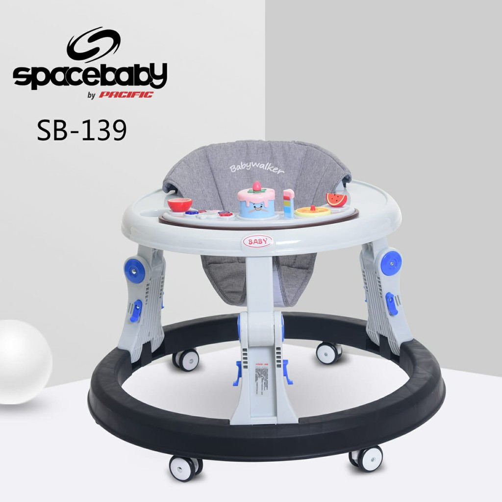 Baby Walker Spacebaby SB139 Roller IC Music 139 Space Baby Kereta Bayi Belajar Jalan