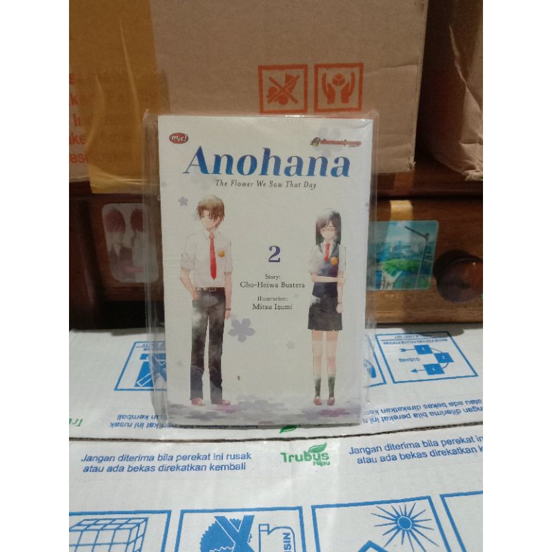 Komik anohana 2 segel / komik anohana vol 2 segel