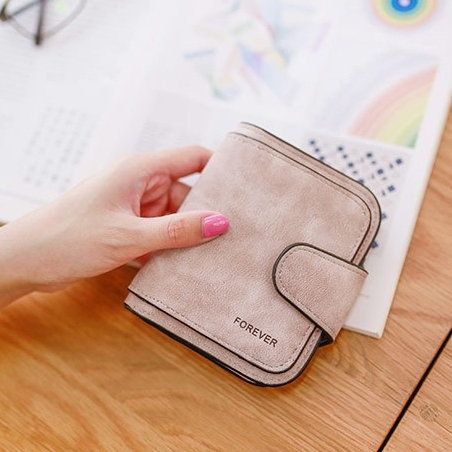 DOMPET LIPAT WANITA IMPORT KULIT PINK ODABA WA665P3 MINI KOREA SLOT KARTU RESLETING KOIN PANDEK KECIL REMAJA CEWEK KEKINIAN MURAH LUCU SIMPLE BRANDED BATAM PREMIUM