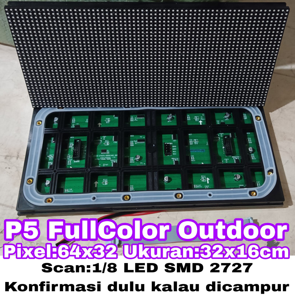 Modul LED P5 SMD RGB Full Color Outdoor 32x16cm SMD2727