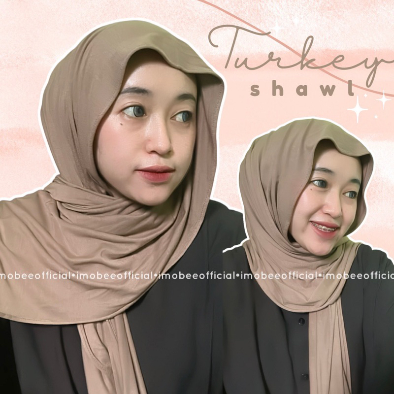 TURKEY SHAWL // PASHMINA TURKI KAOS RAYON PREMIUM // PASHMINA MALAYSIA SPANDEK RAYON