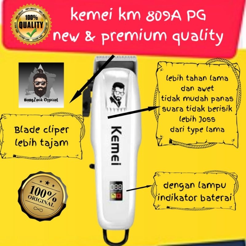 kemei PG809A mesin potong rambut