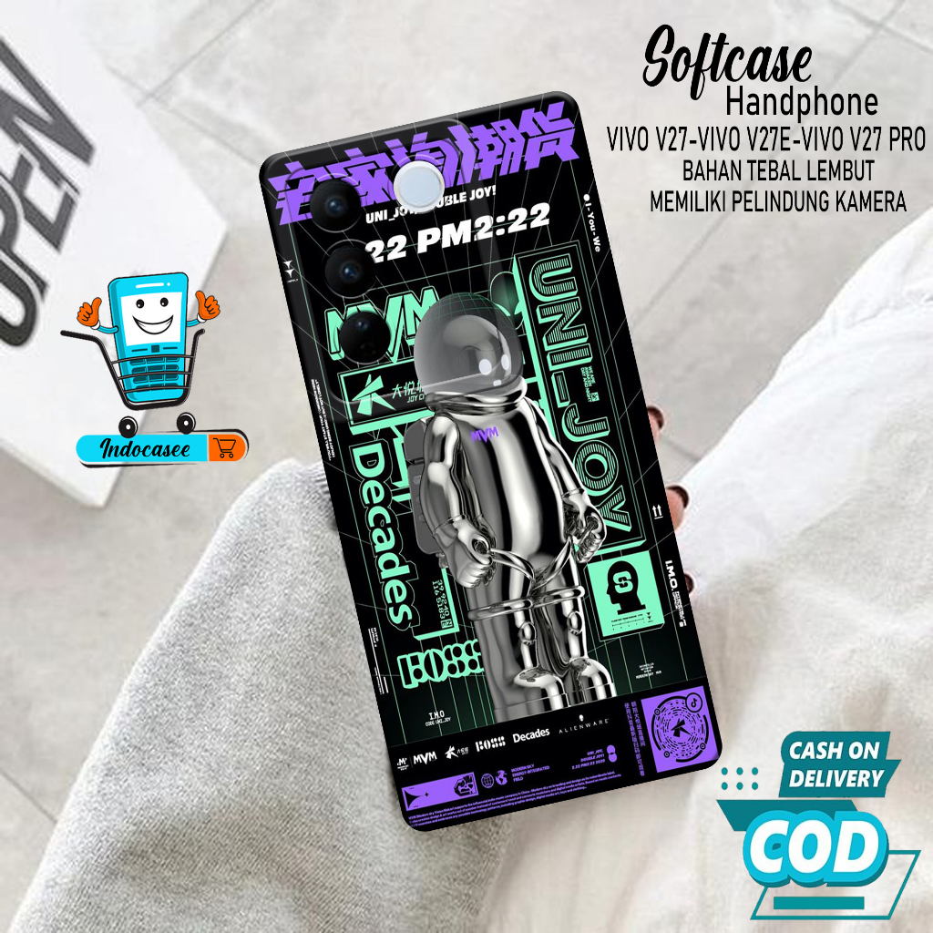 Case Hp Softcase Pro Camera VIVO V27/V27E/V27 PRO Terbaru - Softcase VIVO V27/V27E/V27 PRO - Kesing 