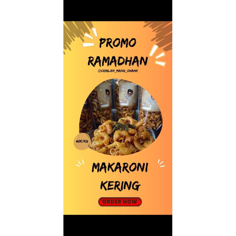 

makaroni 1kg || makaroni kering || makaroni pedas