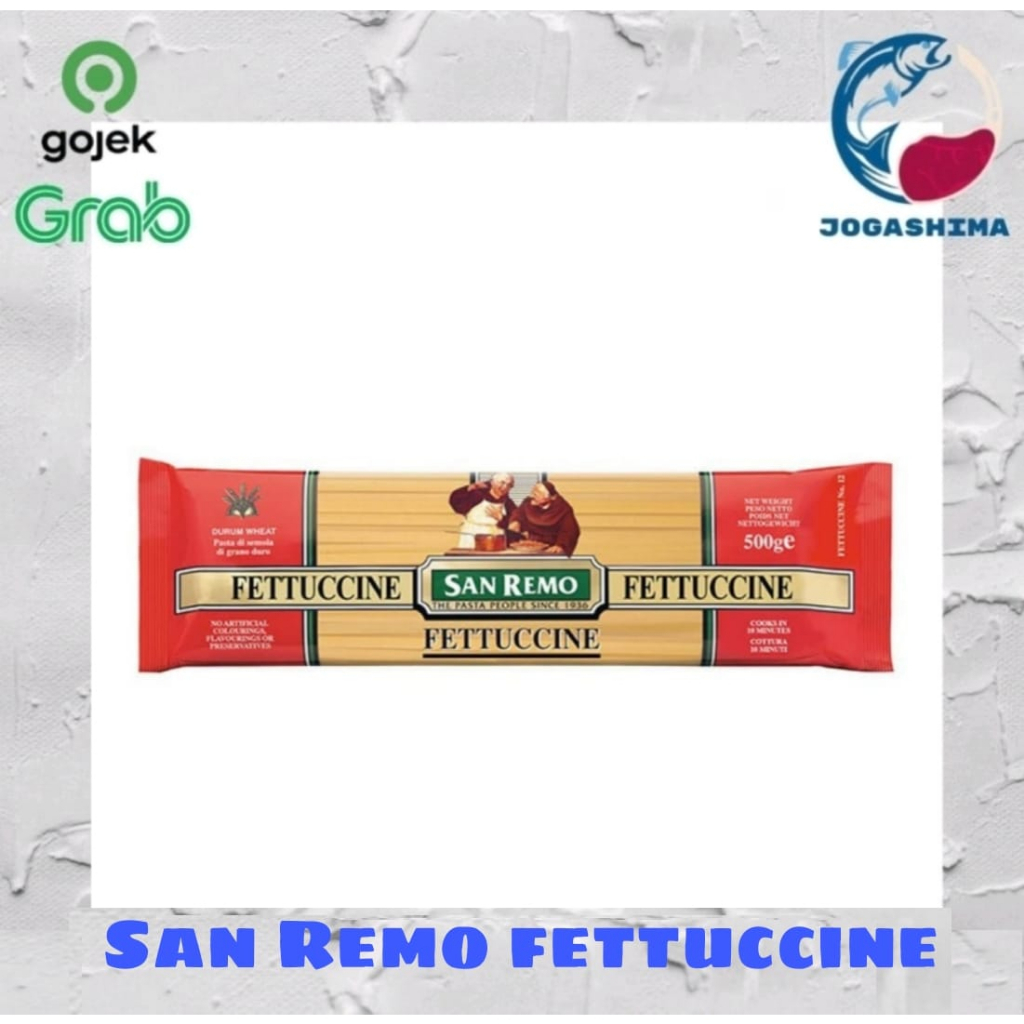 

San Remo Fettuccine/ pasta / mie instant 500g