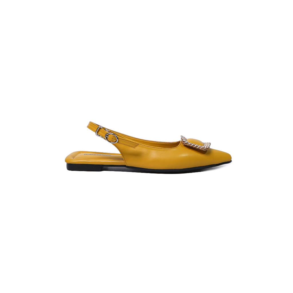 Adarastore - Dunkenstock KALEA Flat Shoes Lancip Wanita Sepatu Flat Casual Model Slingback