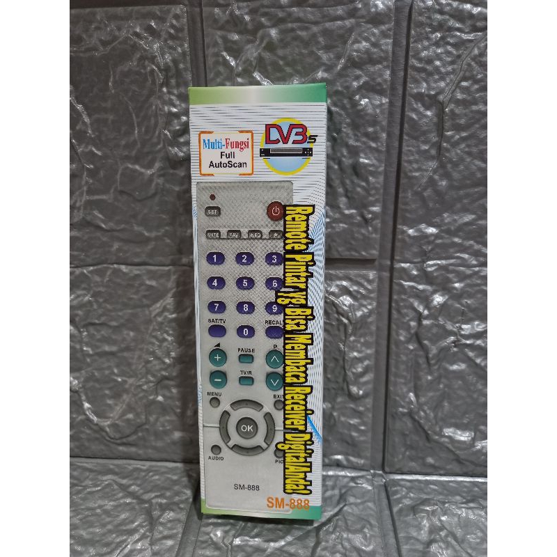 SUOER SM-888 DVBs Remot DVB RECEIVER DIGITAL Universal
