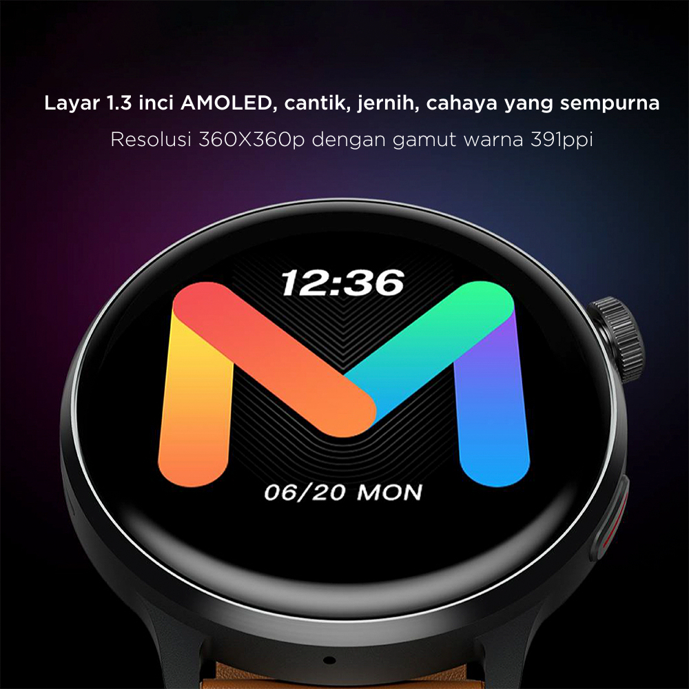 Xiaomi Mibro Lite2 AMOLED Jam Tangan Pintar Pria Smartwatch sport bluetooth call 30days standby spo2 jam tangan