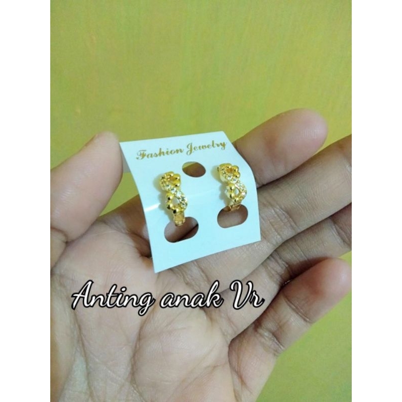 anting anak awet pakai harian koin mesin