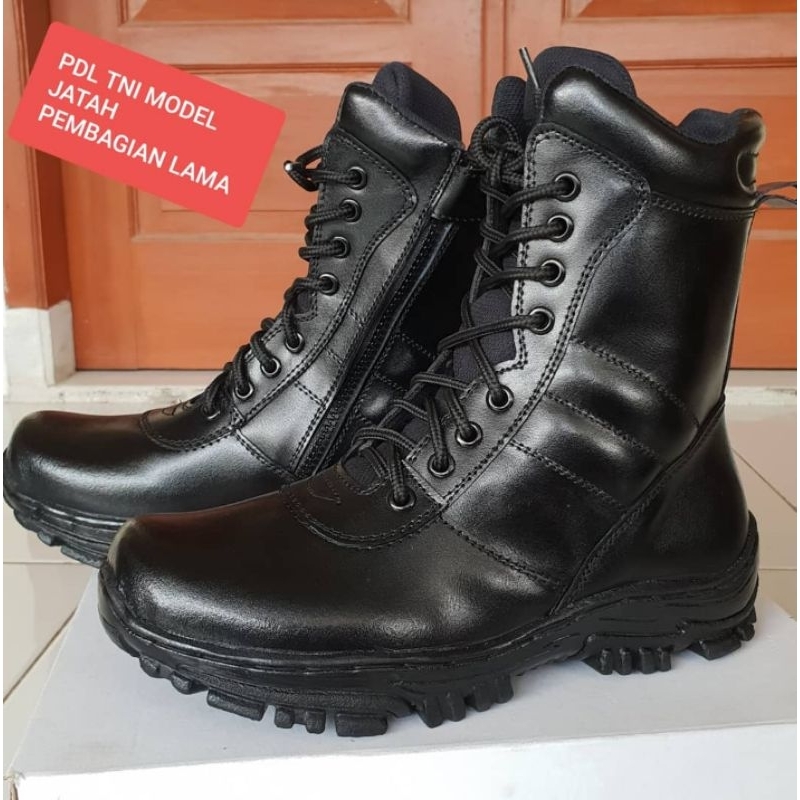 Sepatu pdl tni/polri