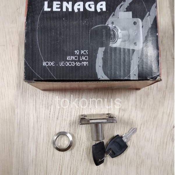 KUNCI LACI-KUNCI LACI 16MM-KUNCI LEMARI-LENAGA LE-303