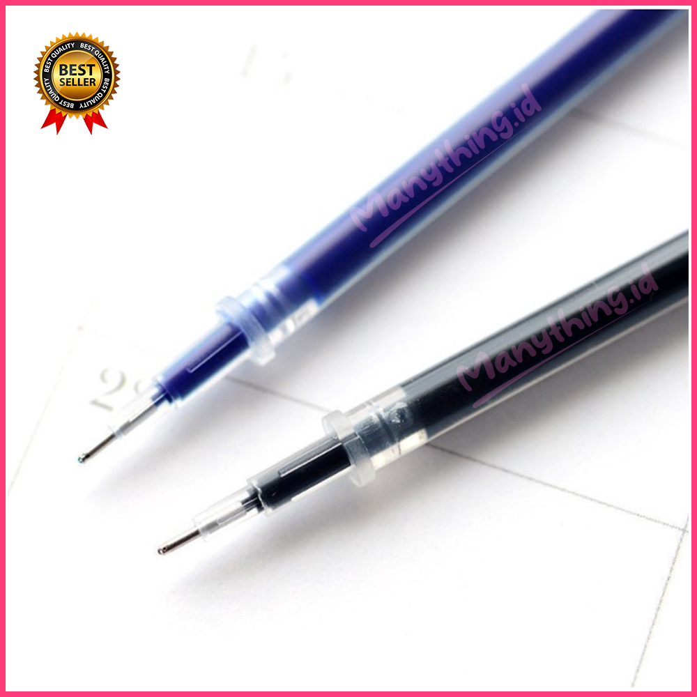 [Check Out 1000] (MANYTHING) Isi Ulang Tinta Cair / Isi Pena 0.5MM / Refil Pena Gel Murah