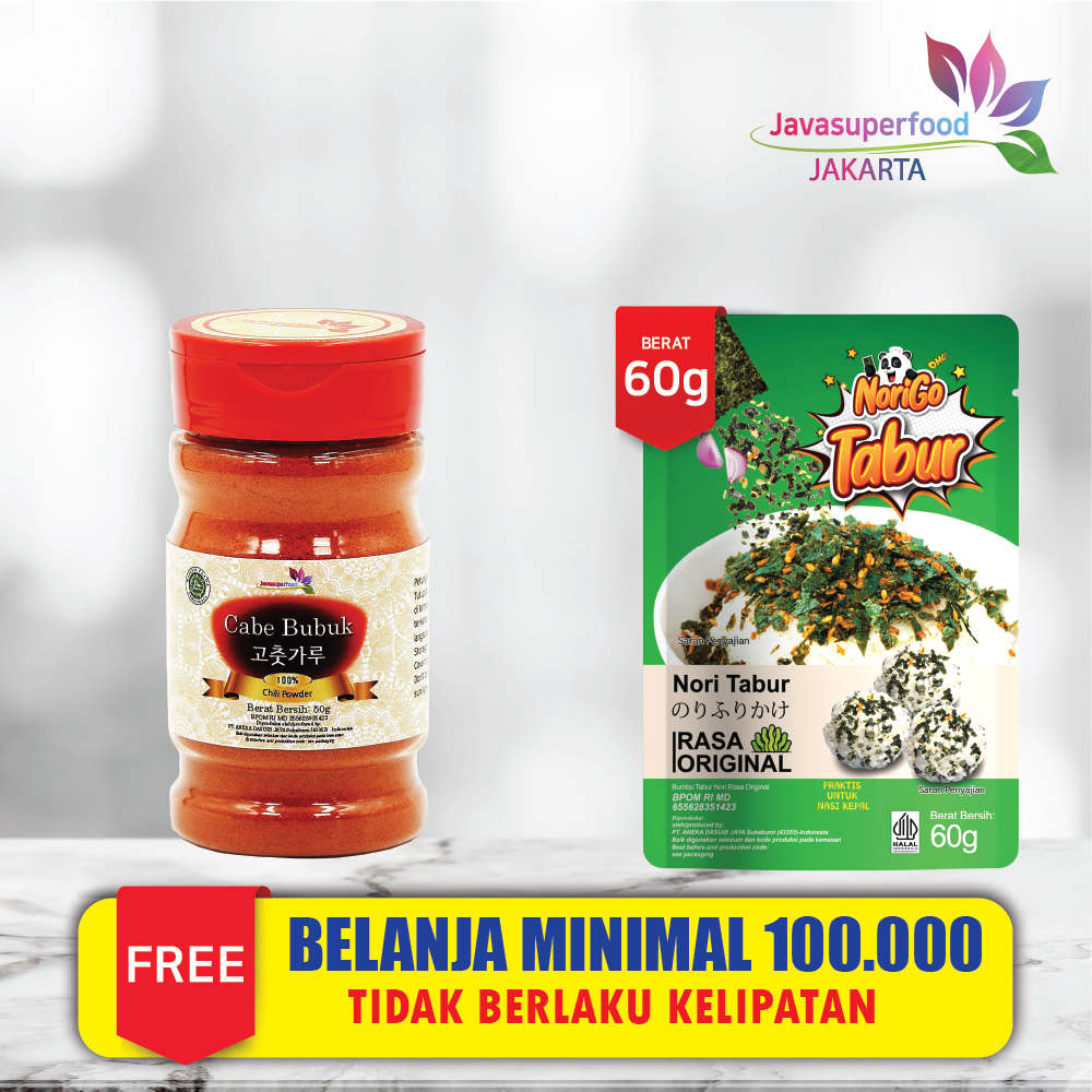Bubuk Cabe Halus Korea 50g JAVA SUPER FOOD (BTL) /Chili Powder Korea Soft 50g