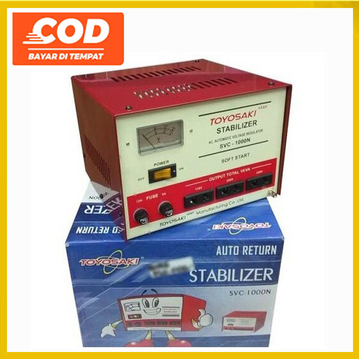 TOYOSAKI STABILIZER SVC-1000N / SVC 1000N (1000 VA) (HARGA PROMO)