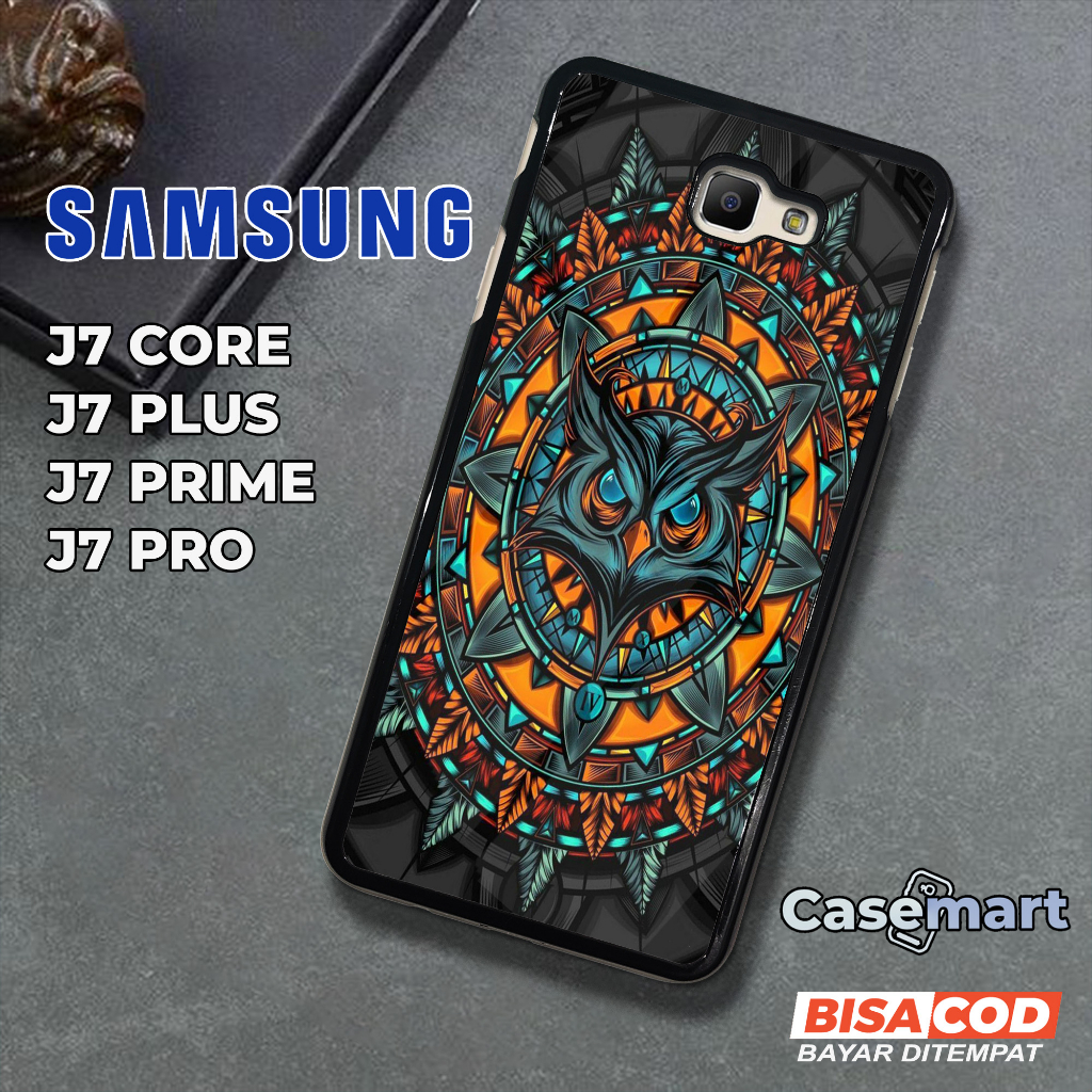Case Samsung J7 Core J7 Plus J7 Prime J7 Pro [OWL] Casing Hp Samsung J7 Core J7 Plus J7 Prime J7 Pro