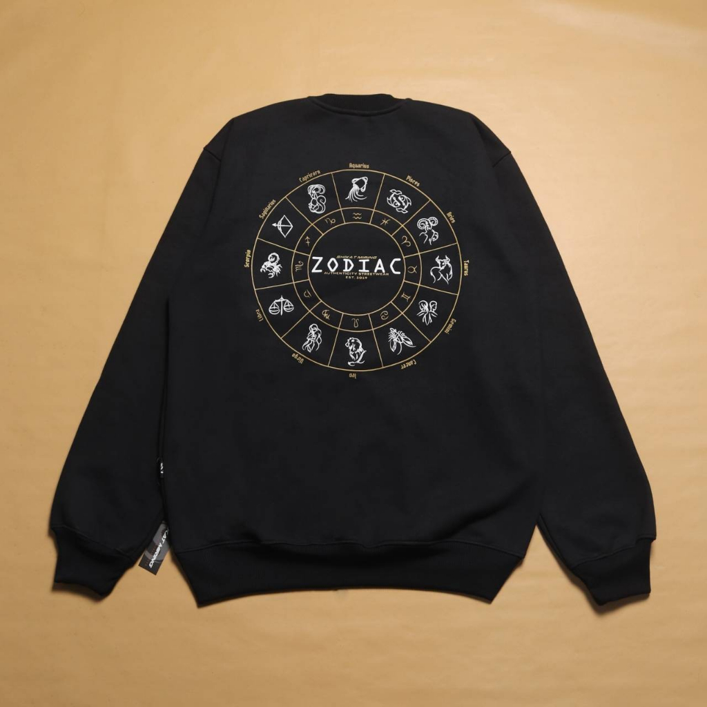 Sweater Crewneck SKM ZODIAK / Hoodie Pria / Hoodie Wanita Available M L XL Casual Good Brand Quality (Fulltag) Realpict
